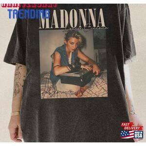 Madonna Shirt Funny Concert Tour Tshirt Unisex